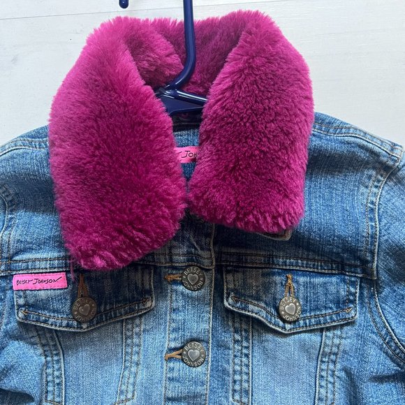 Betsy Johnson Jean Jacket Size 5 Toddler - Picture 3 of 5